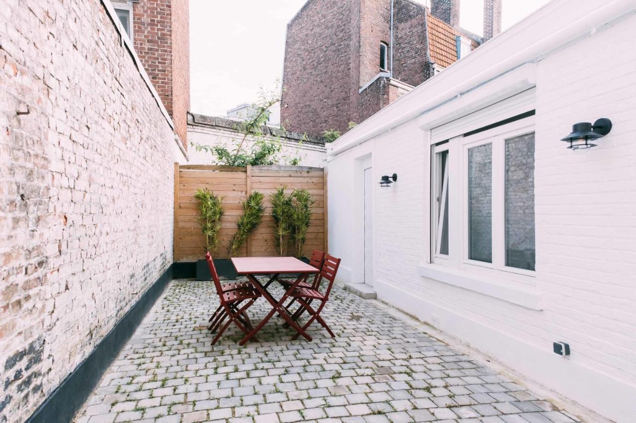 Charming Apartment With Terrace In Lille Лилль Экстерьер фото